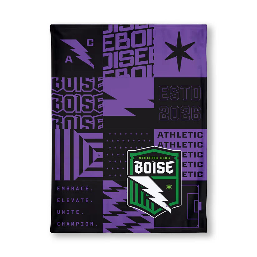 Athletic Club Boise Small Throw Blanket