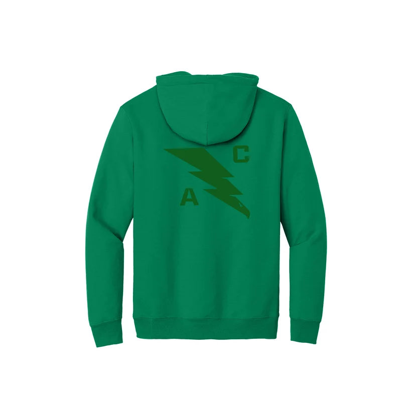 Athletic Club Boise Green Core Adult Hoodie