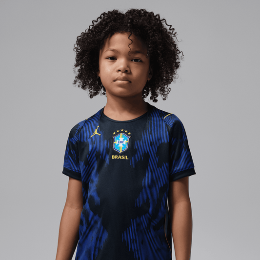Kids Brazil 2026 Stadium Away Kit