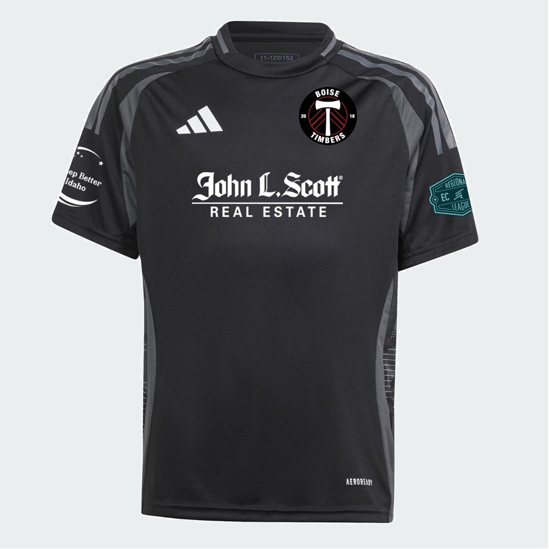 Boise Timbers ECNL-RL Black Jersey [Youth] – Tursi Soccer | Idaho