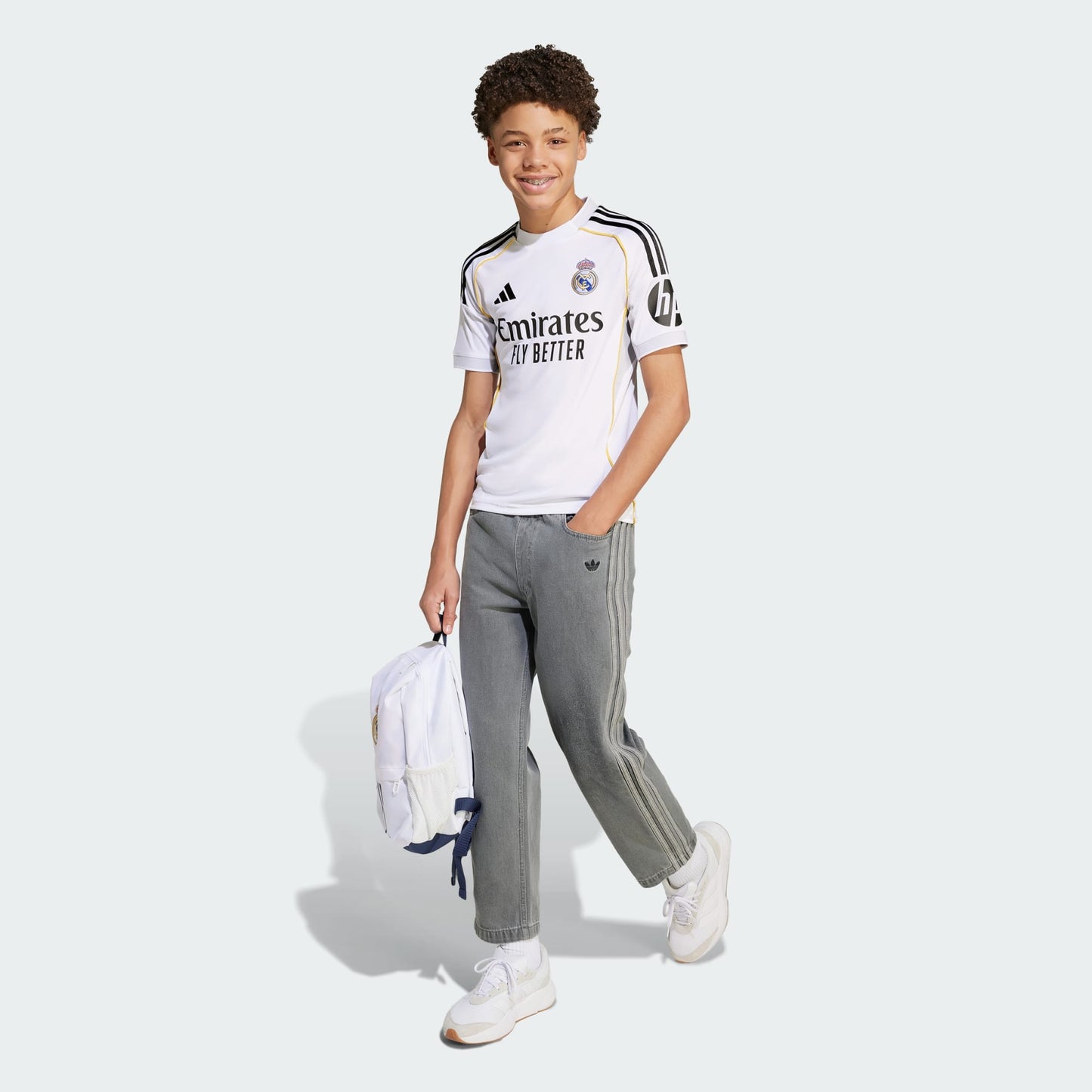 Youth Real Madrid 2025/26 Home Jersey