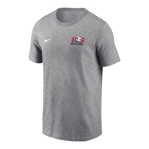 Men's USA Retro Crest Tee [Heather Grey] – Tursi Soccer | Idaho