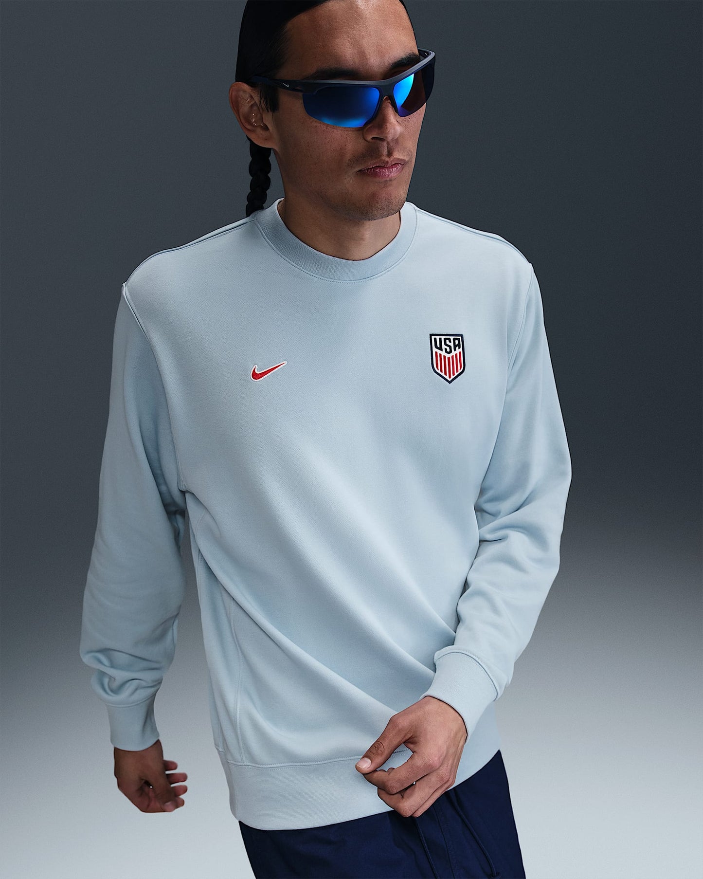 USA Club Fleece Crewneck