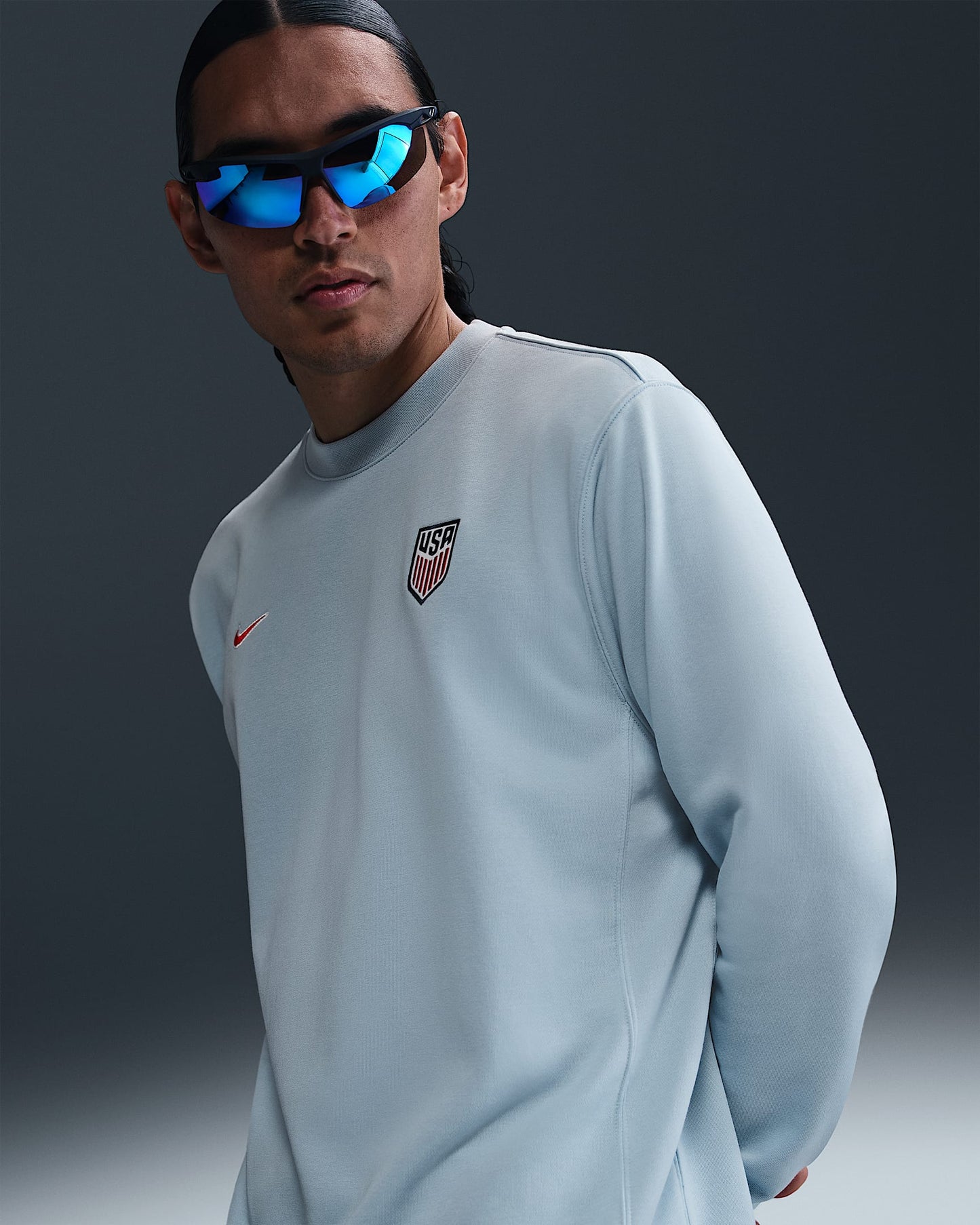 USA Club Fleece Crewneck