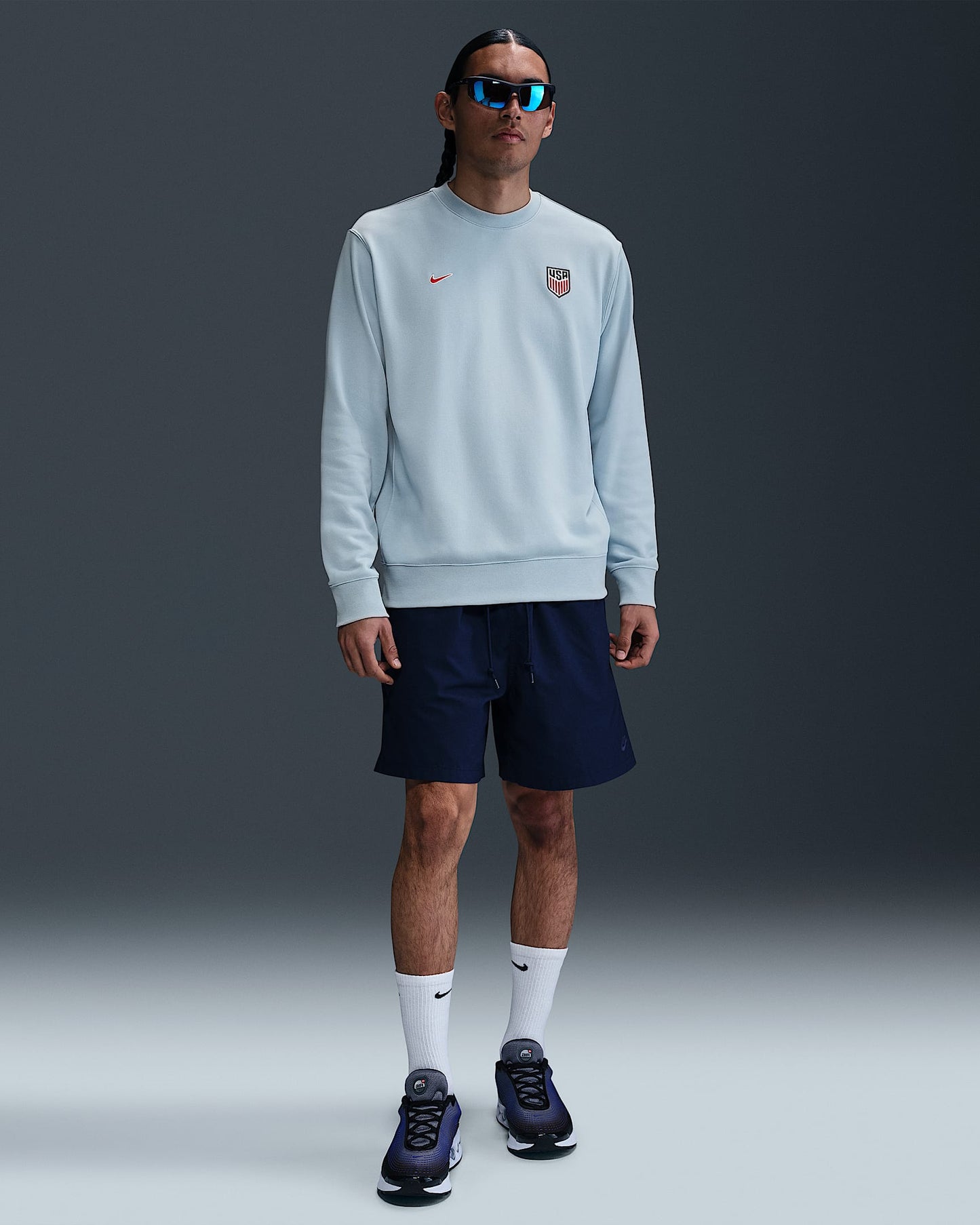 USA Club Fleece Crewneck