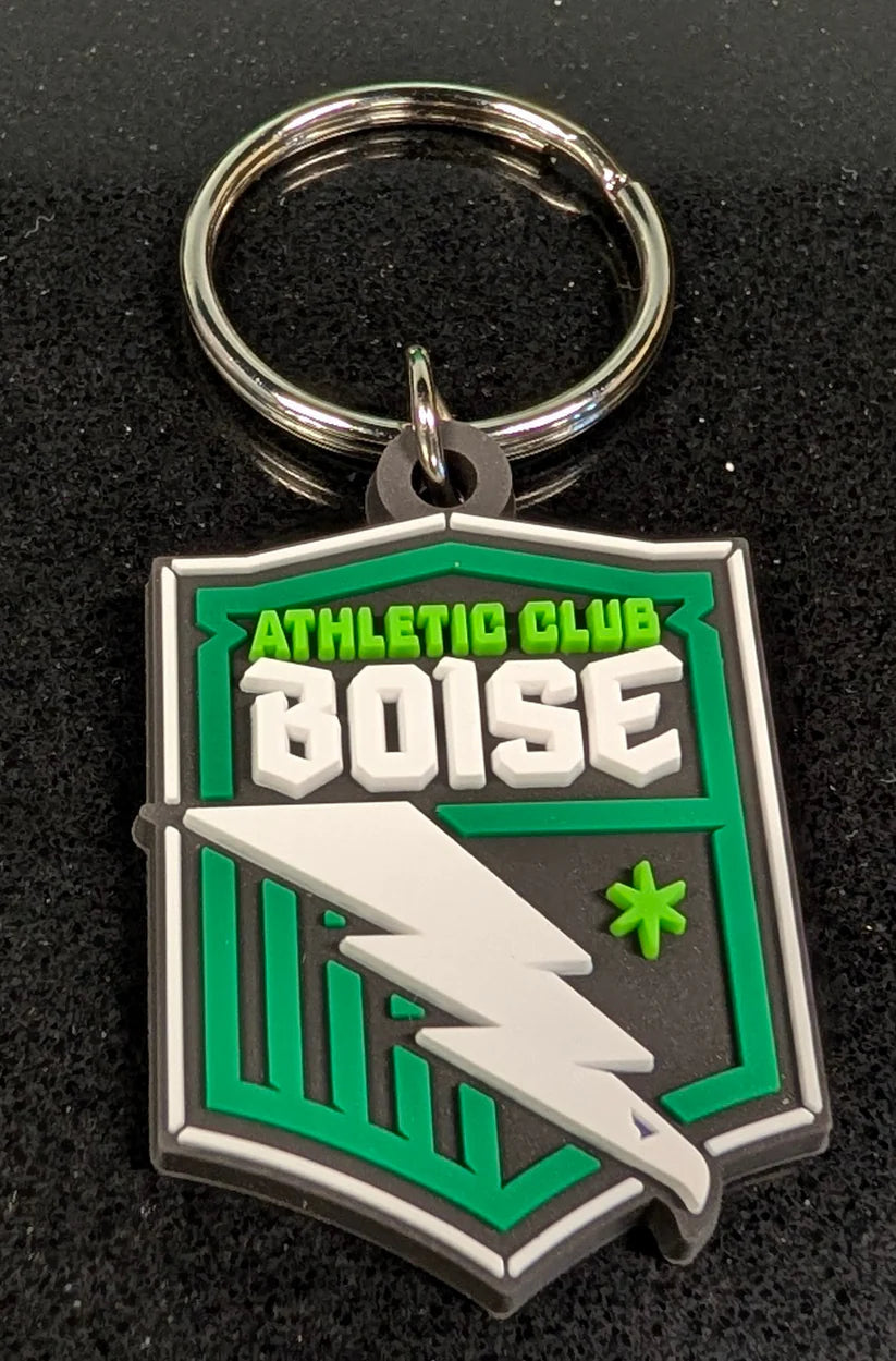 Athletic Club Boise PVC Keychain