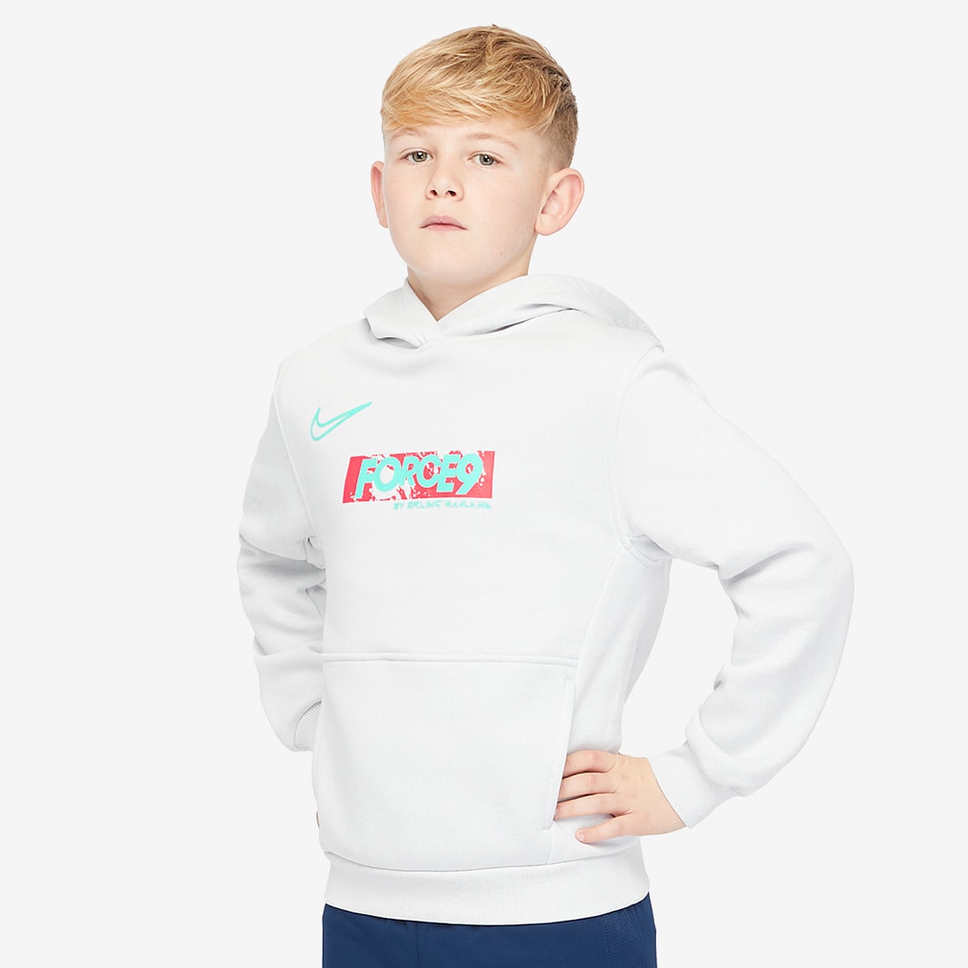 Youth Erling Haaland Club Hoodie [Light Grey]