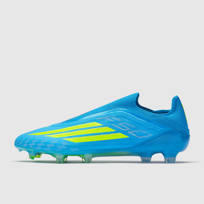 F50 Elite Laceless FG [Ray Blue/Solar Yellow/Aqua]