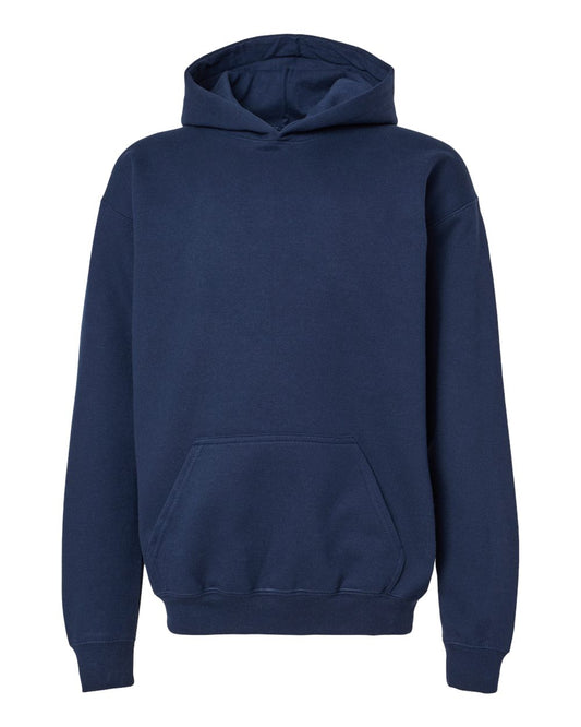Navy Hooded Sweatshirt [Youth]