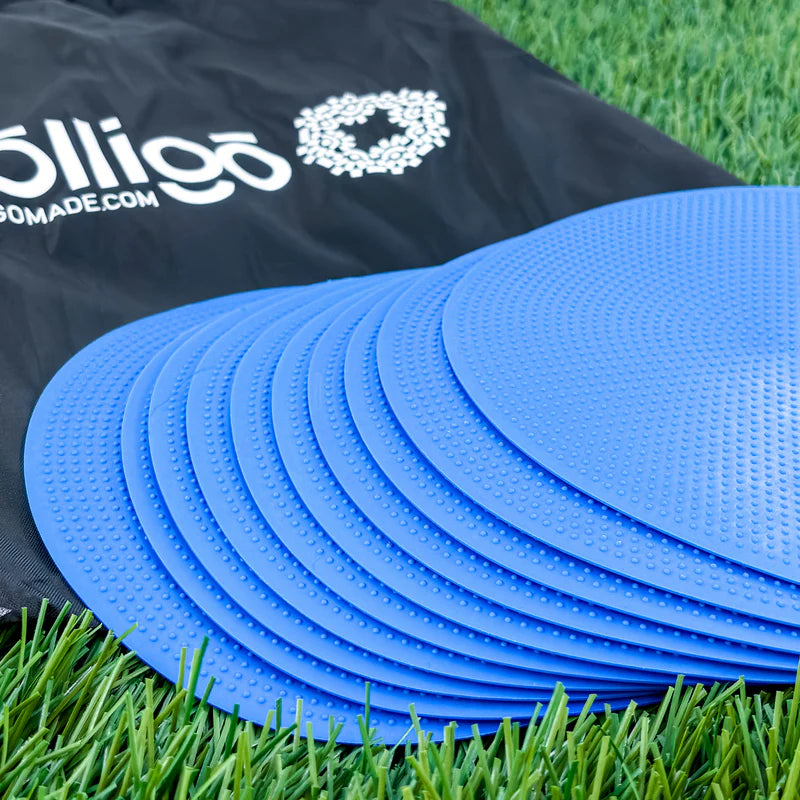 Colligo Anti-Slip 9" Round Markers [10-Pack]