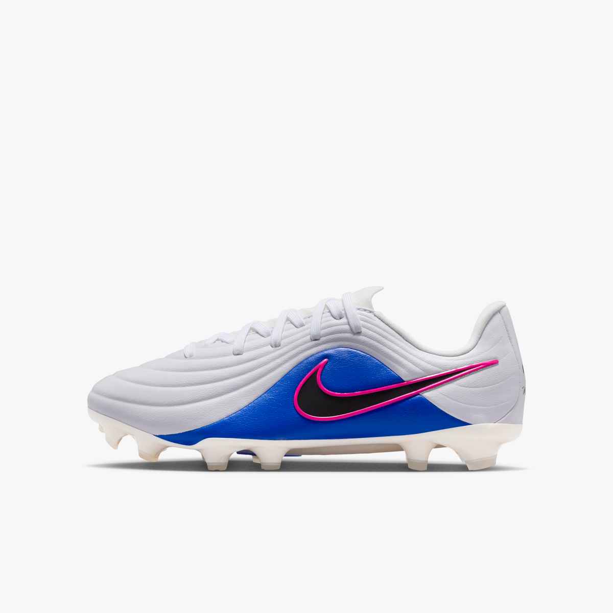 Nike Junior Tiempo Maestro Academy FG/MG [White/Black-Racer Blue]