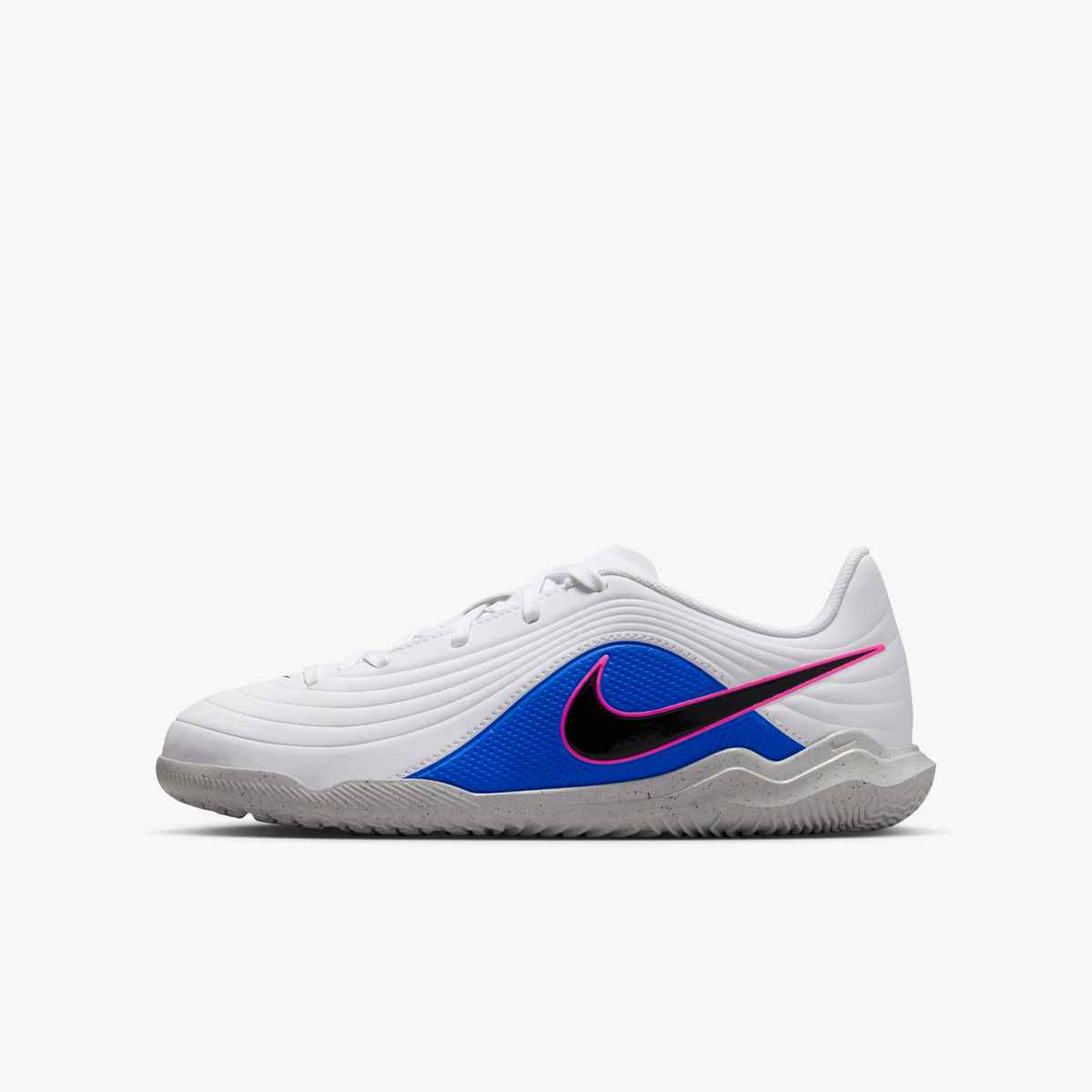 Nike Junior Tiempo Maestro Club IC [White/Black-Racer Blue]