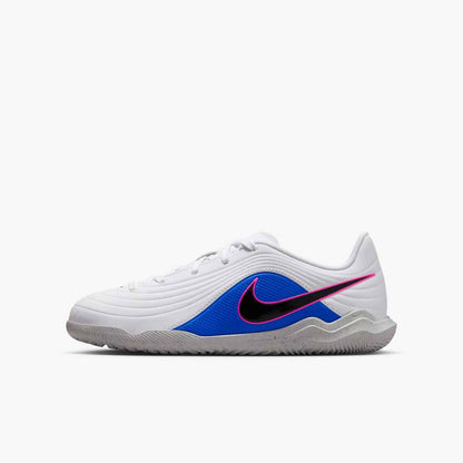 Nike Junior Tiempo Maestro Club IC [White/Black-Racer Blue]