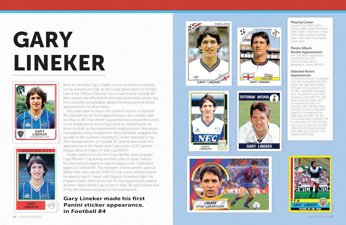 Panini Legends: A Celebration of the World's Greatest Football Stickers