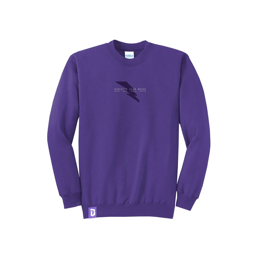 Athletic Club Boise Purple Core Crewneck [Adult]