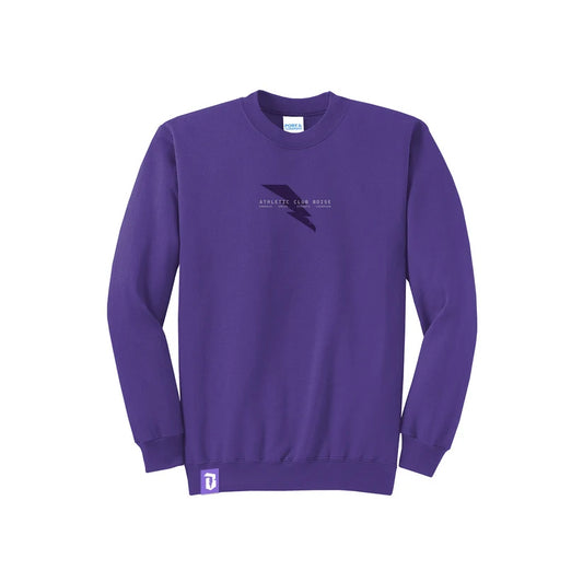 Athletic Club Boise Purple Core Crewneck [Adult]