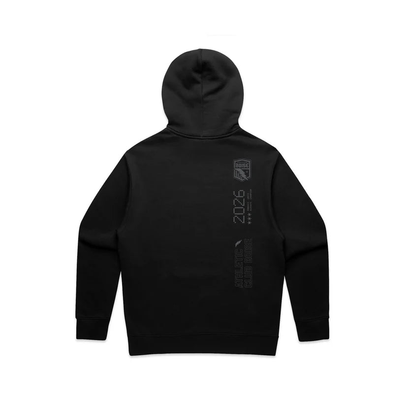 Athletic Club Boise Black Premium Hoodie