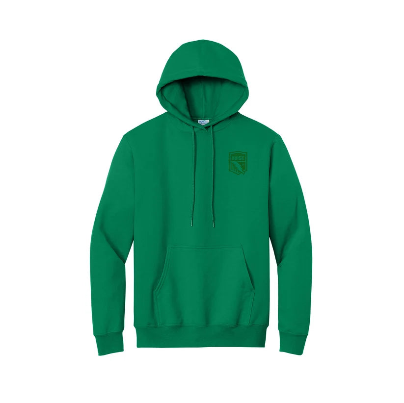 Athletic Club Boise Green Core Adult Hoodie
