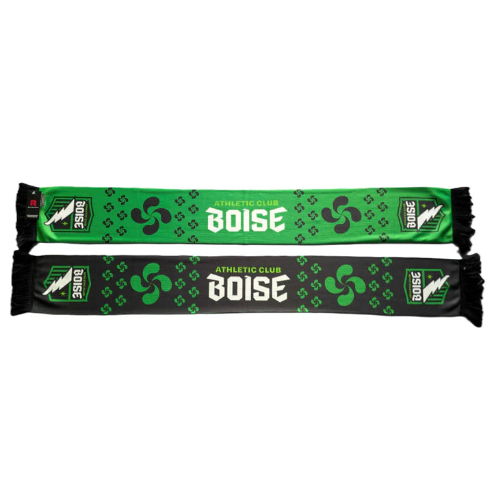 AC Boise Lauburu Green & Black Scarf by Ruffneck