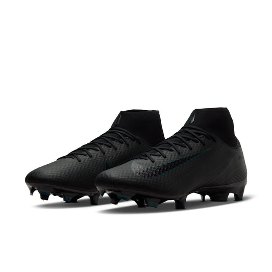 Mercurial Superfly 10 Academy FG [Black/Deep Jungle Green]