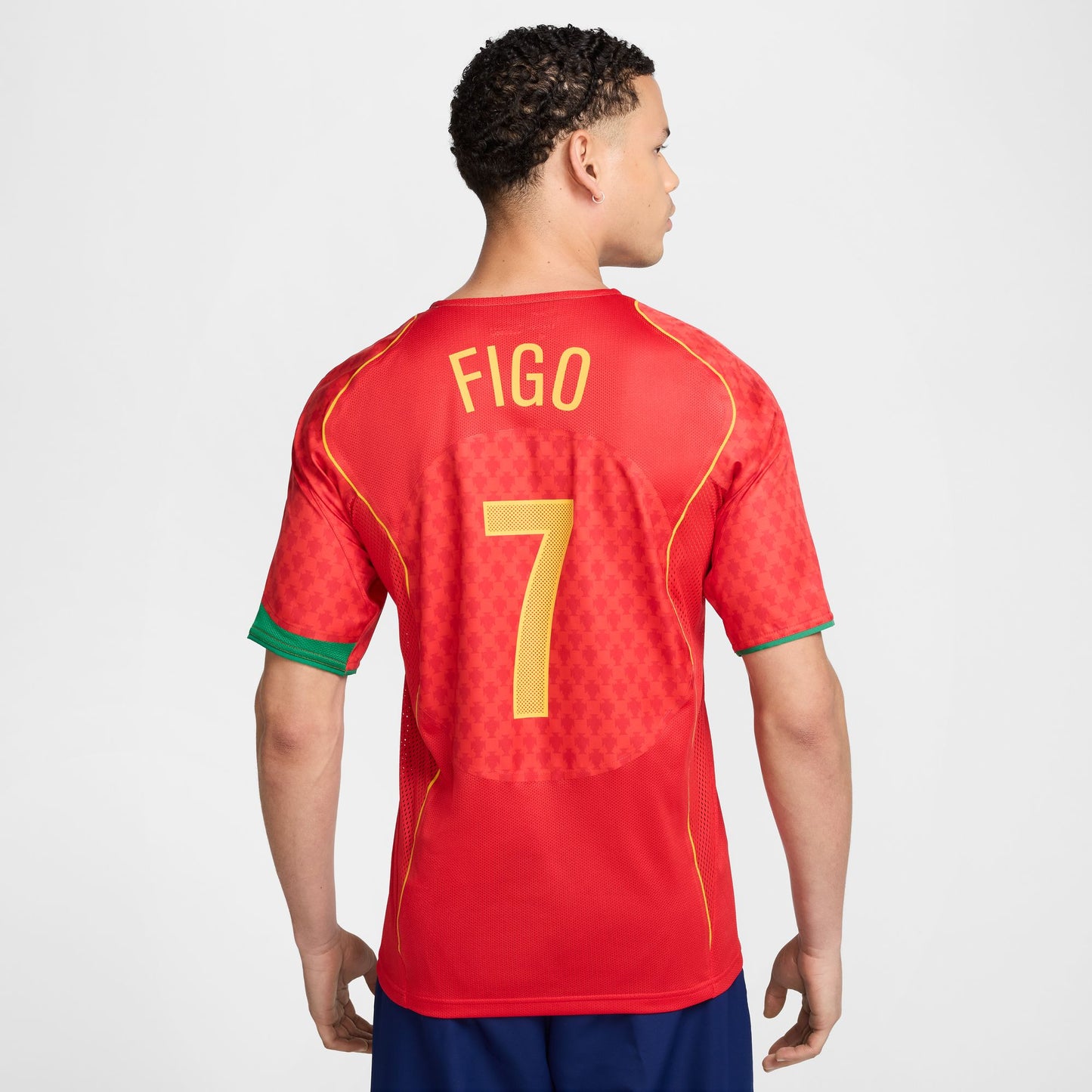 Portugal 2004 Reissue Luis Figo Home Jersey