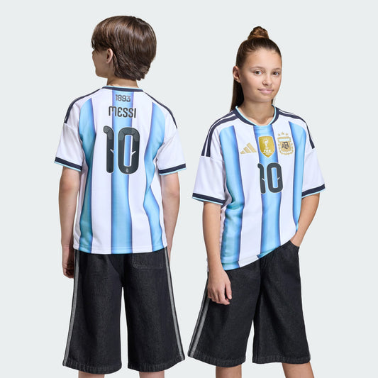 Youth Argentina Messi 2026 Home Jersey