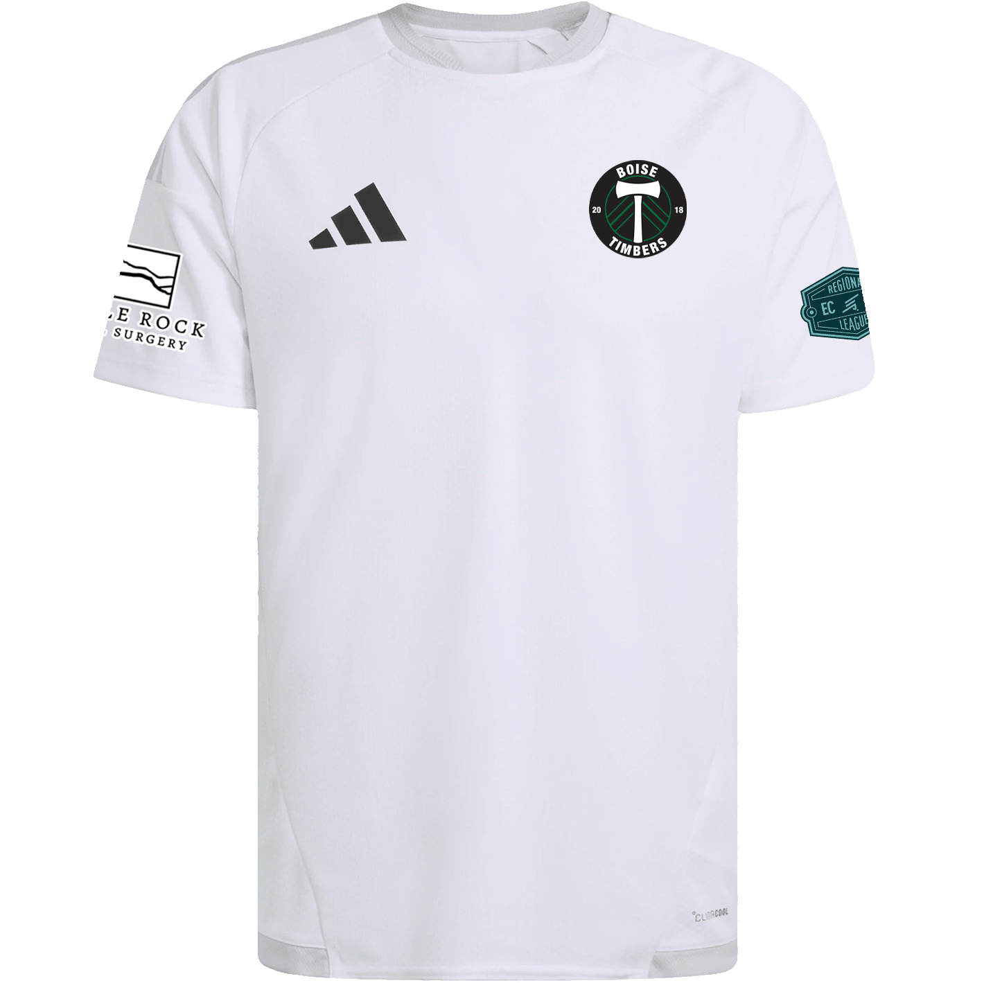 Boise Timbers ECNL-RL White Jersey [Men's]