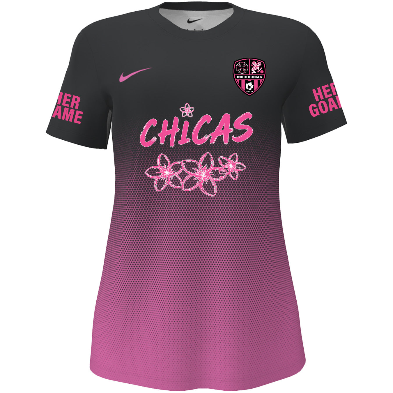 Indie Chicas Black Game Jersey [Women's]