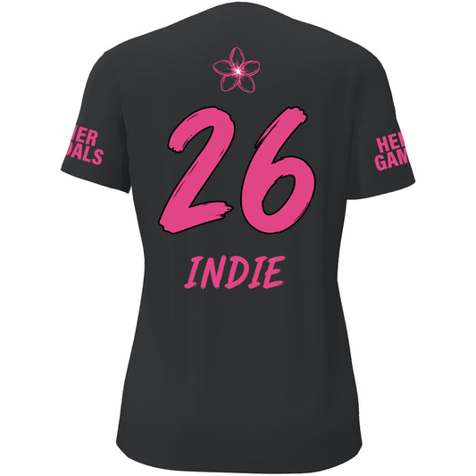 Indie Chicas Black Game Jersey [Youth]