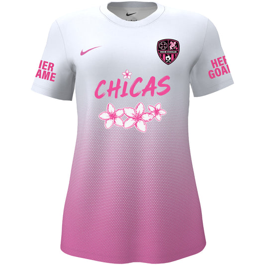 Indie Chicas White Game Jersey [Women's]