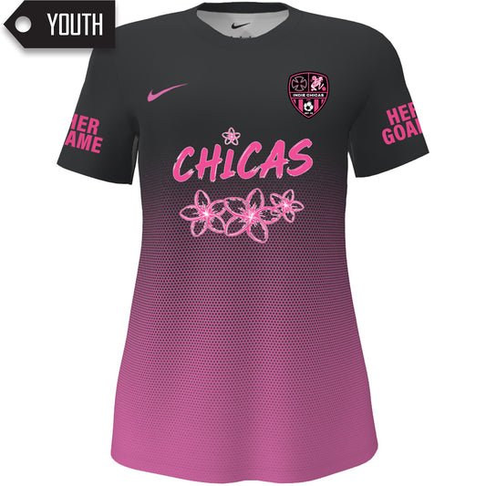 Indie Chicas Black Game Jersey [Youth]