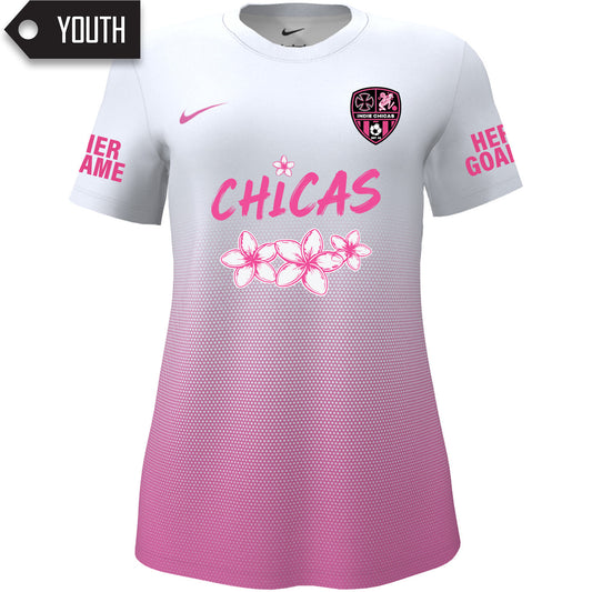 Indie Chicas White Game Jersey [Youth]