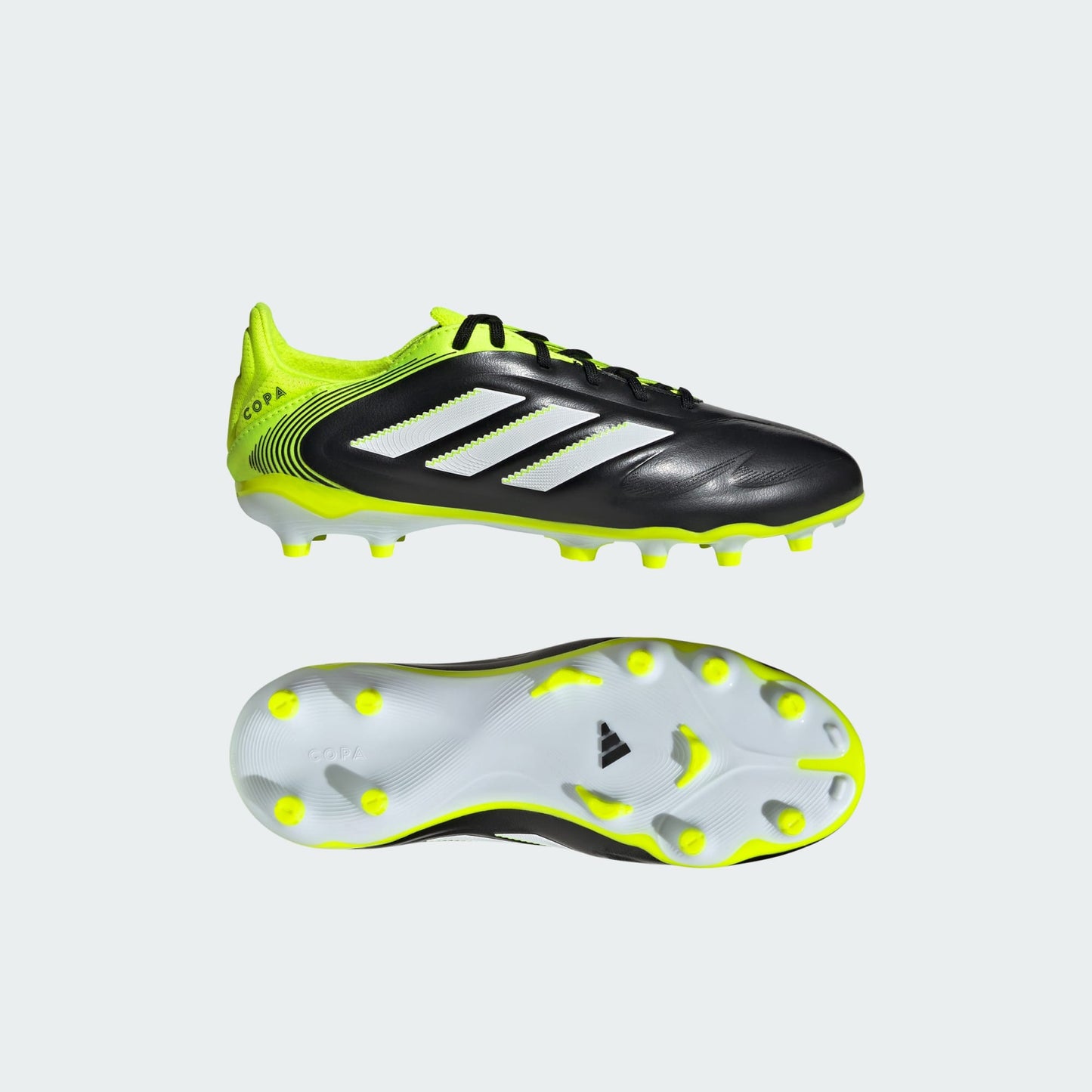 Junior Copa Pure 3 Elite FG [Black/White/Lucid Lemon]