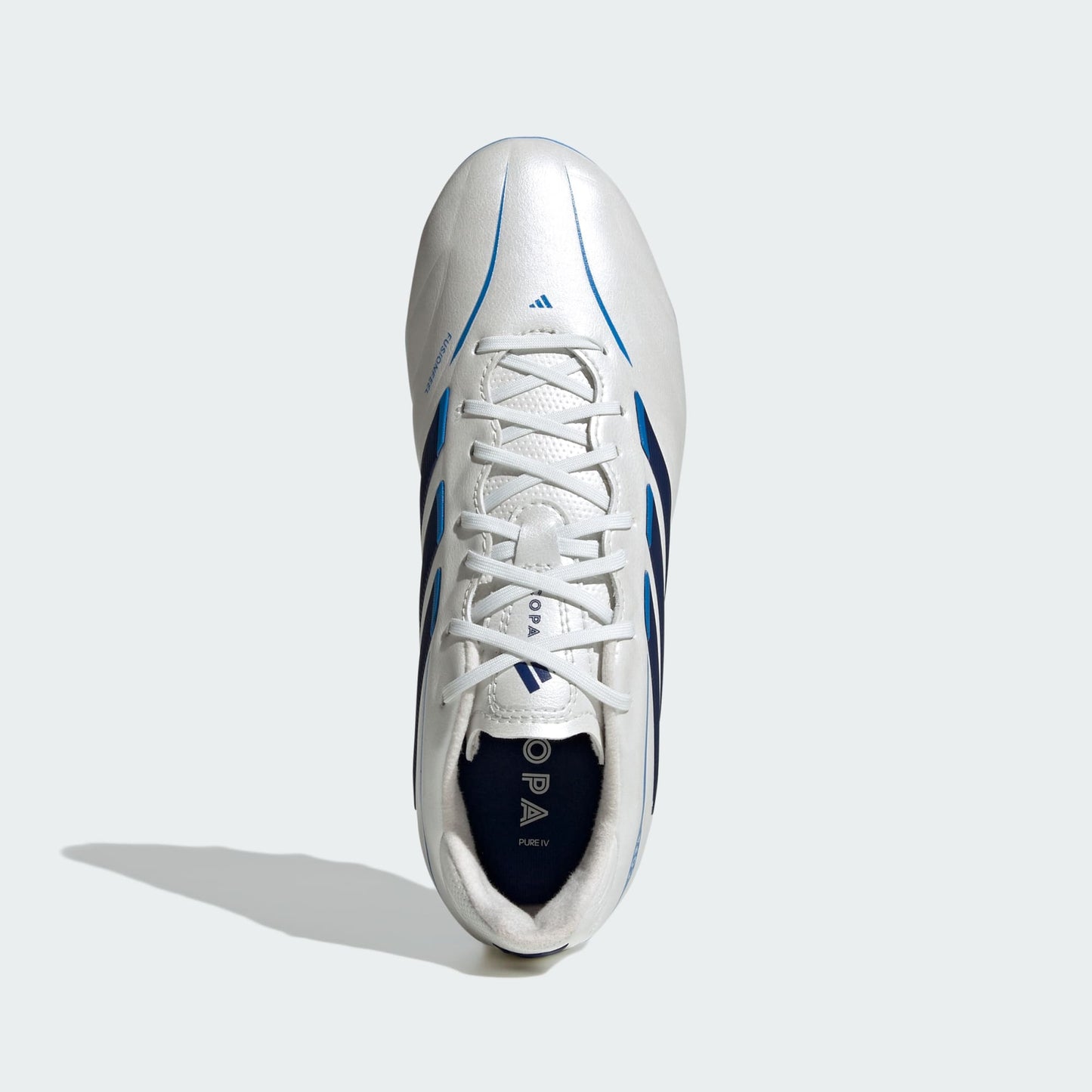 Junior Copa Pure 4 League FG [Zero Metallic/Dark Blue/Lucid Ray Blue]