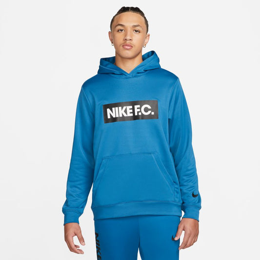 Men's Nike F.C. Pullover Hoodie [Marina Blue]