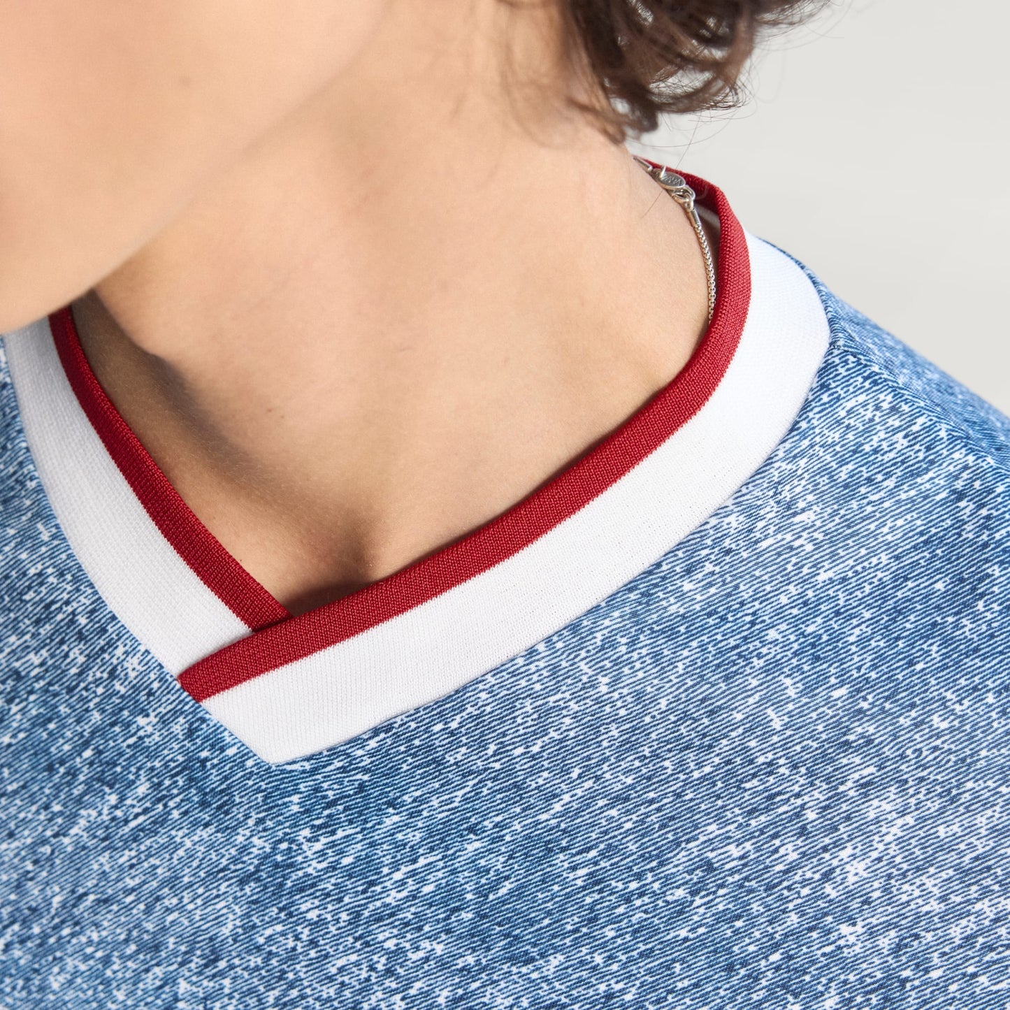 Denim Graphic Jersey