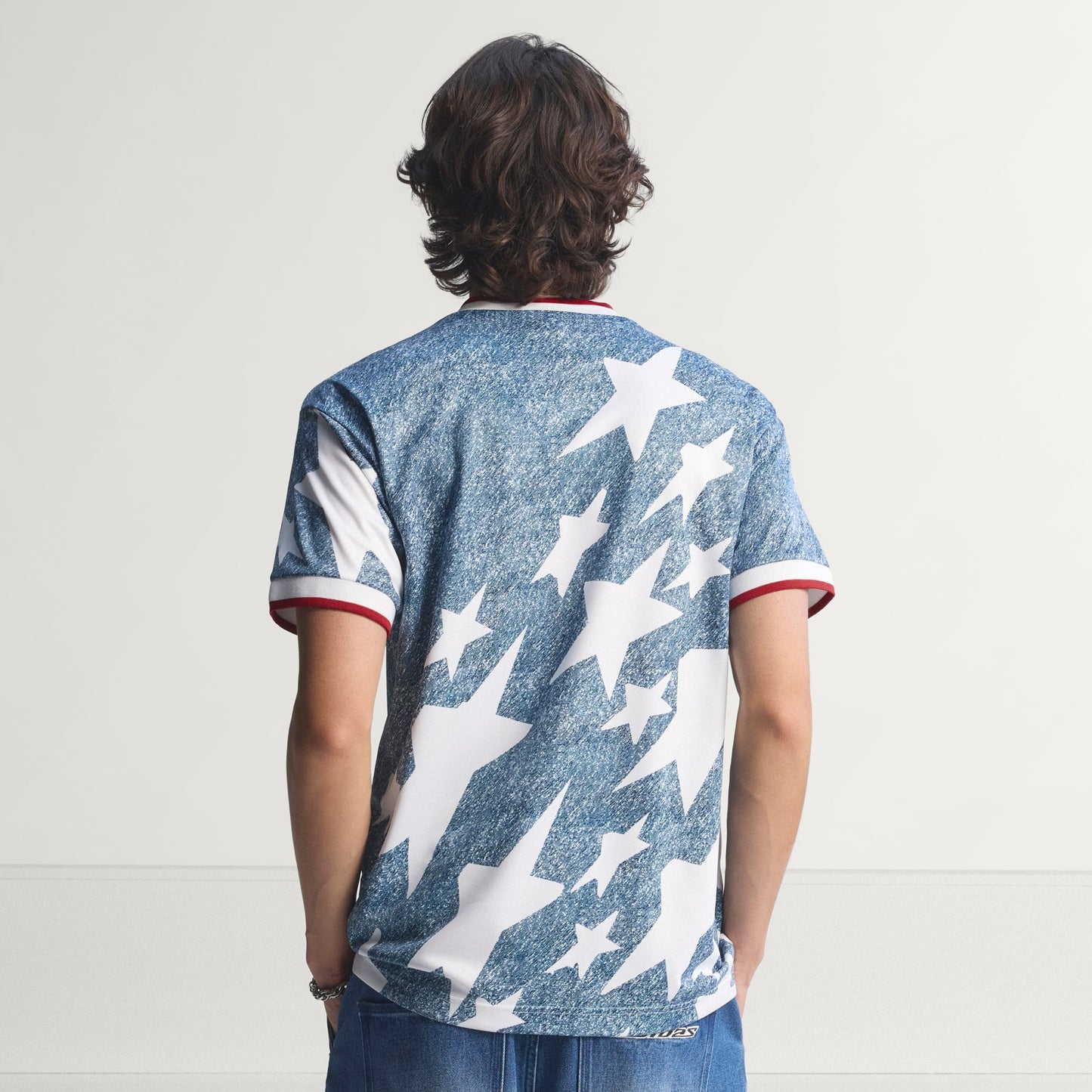 Denim Graphic Jersey