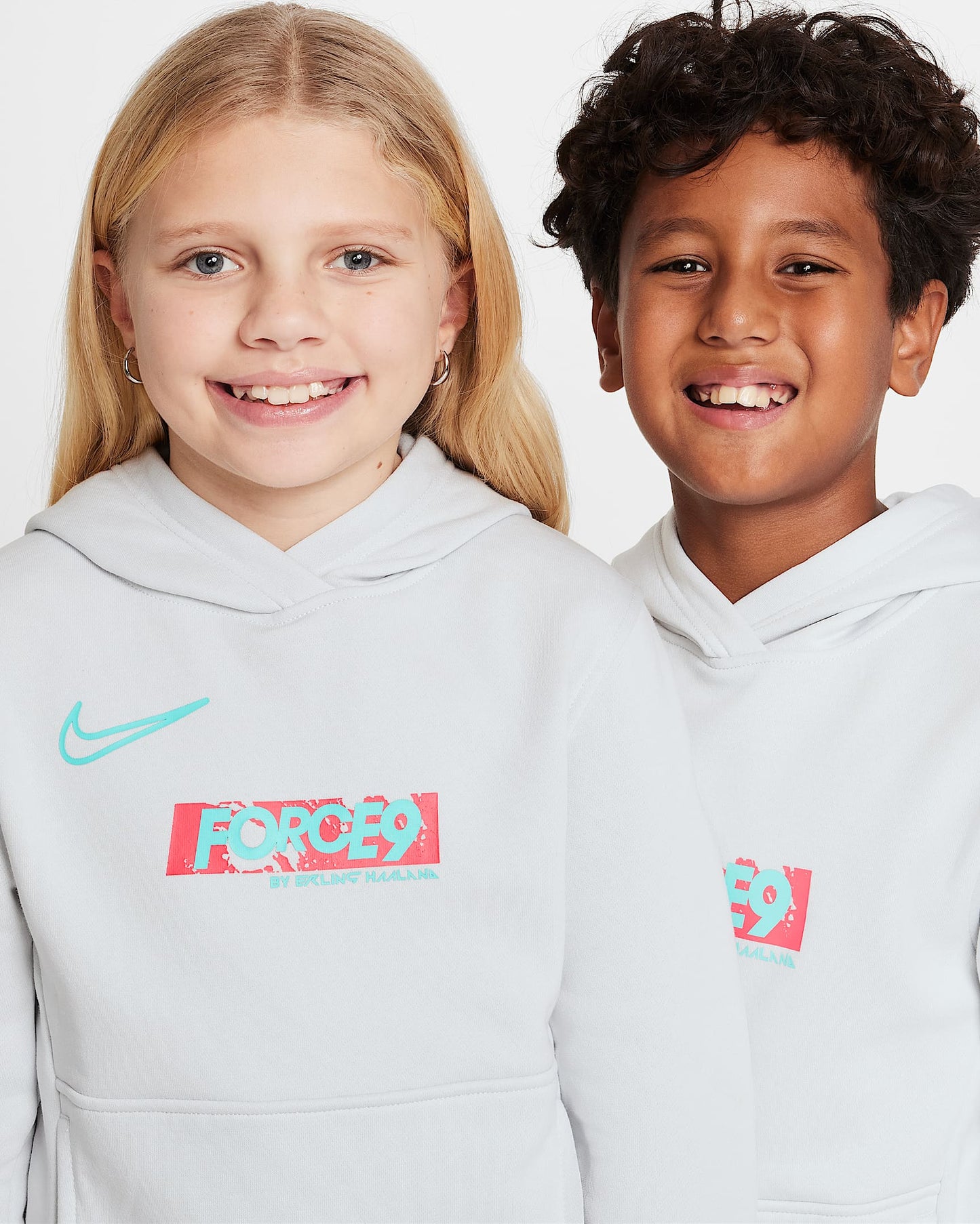 Youth Erling Haaland Club Hoodie [Light Grey]