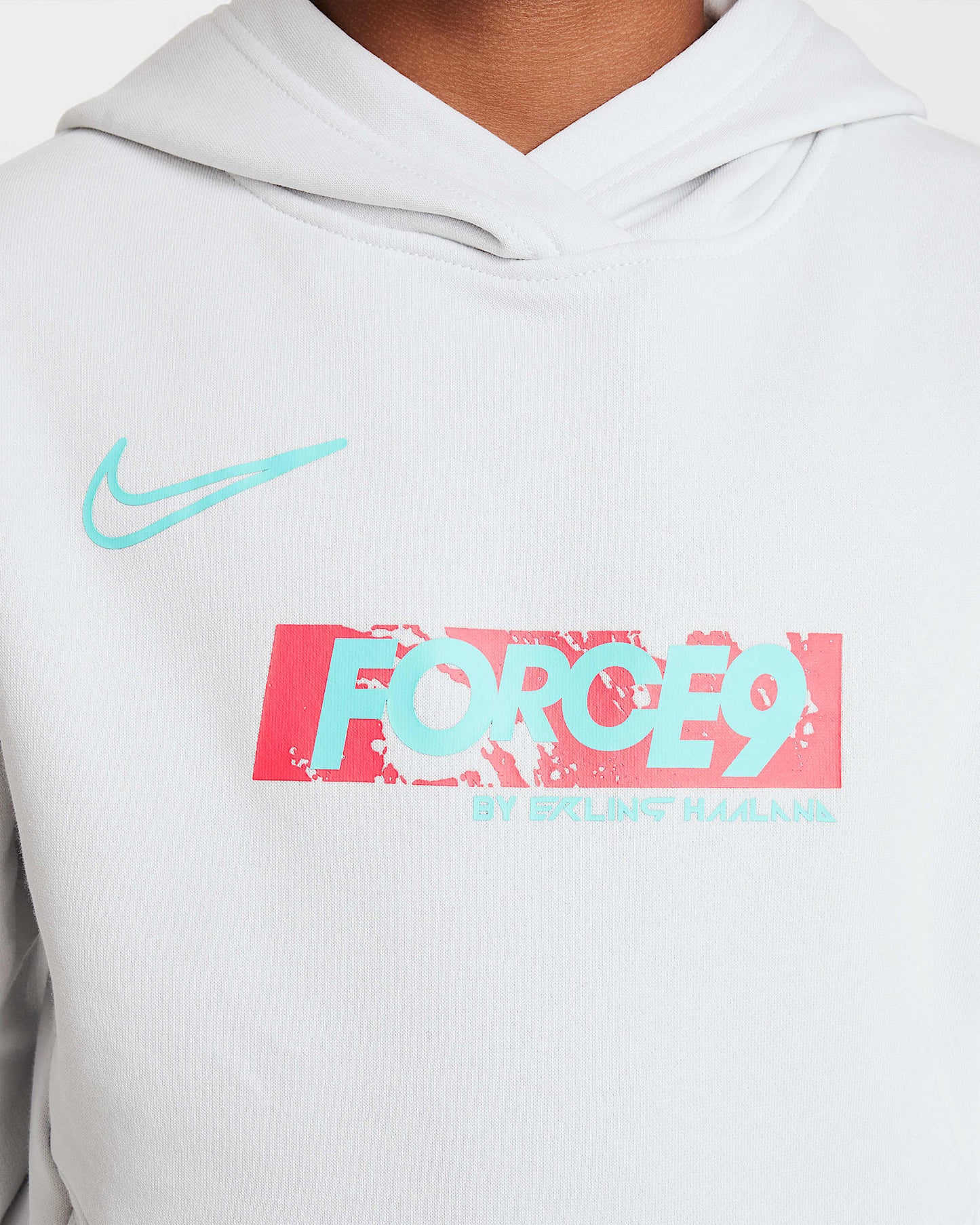 Youth Erling Haaland Club Hoodie [Light Grey]