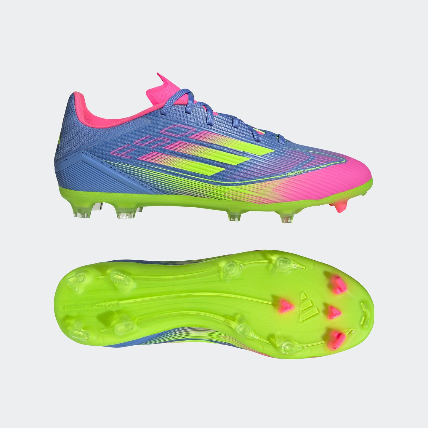 Women's F50 Pro FG [Blue Fusion/Lucid Lemon/Lucid Pink]
