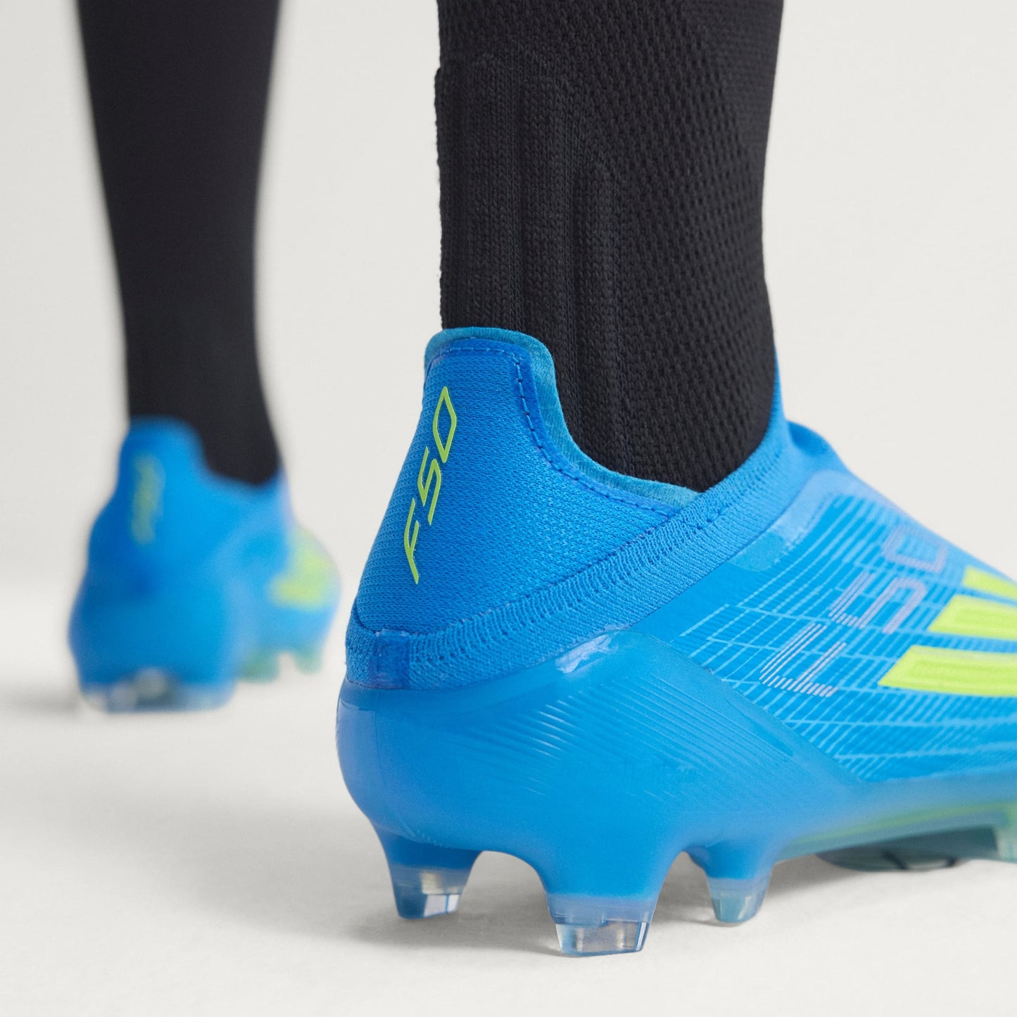 F50 Elite Laceless FG [Ray Blue/Solar Yellow/Aqua]