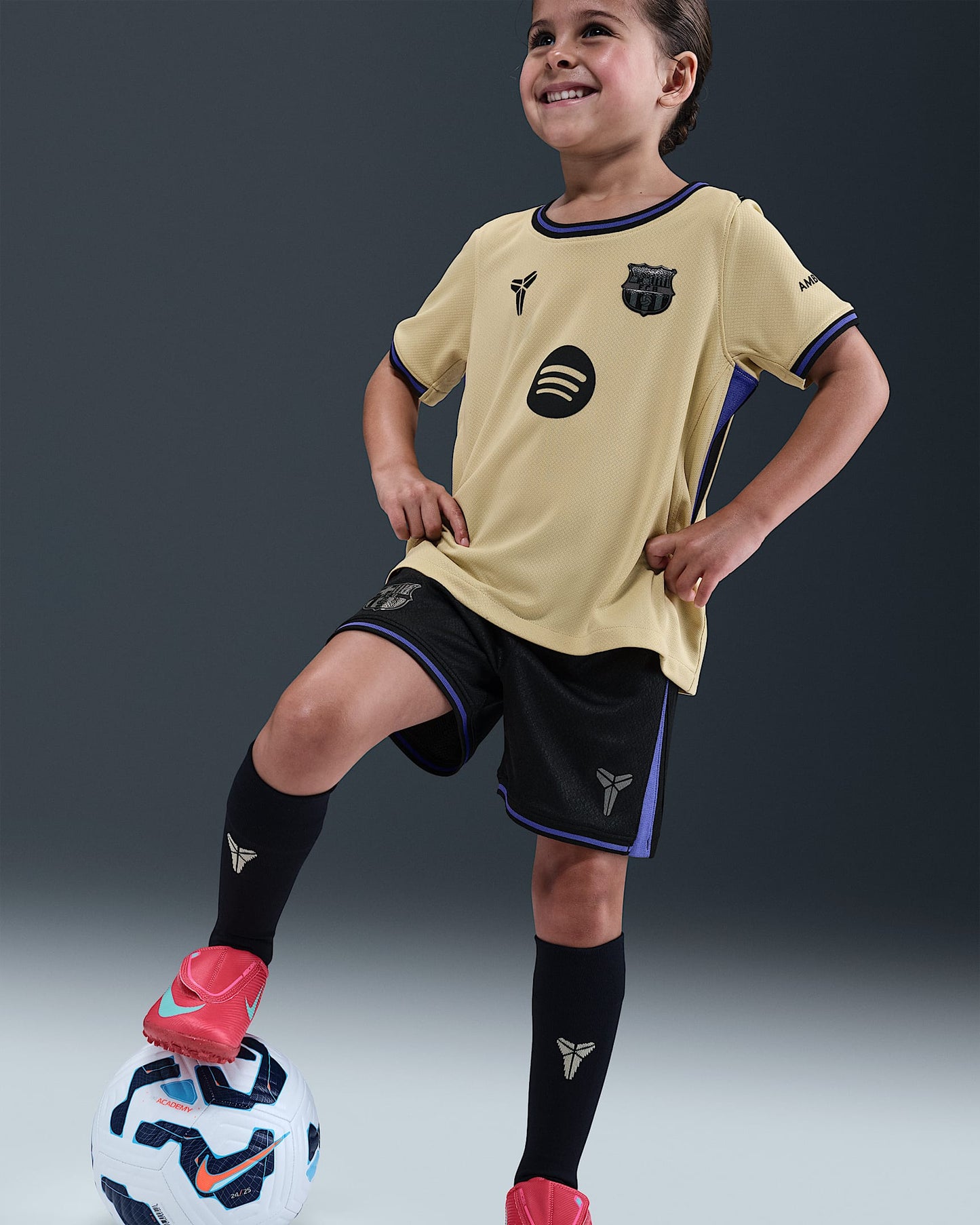 Kids FC Barcelona 2025/26 Away Kit