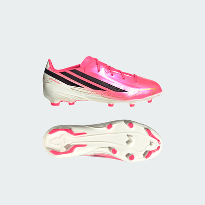 Adidas Junior F50 Hyperfast League FG [Soltur/Black/Gold]
