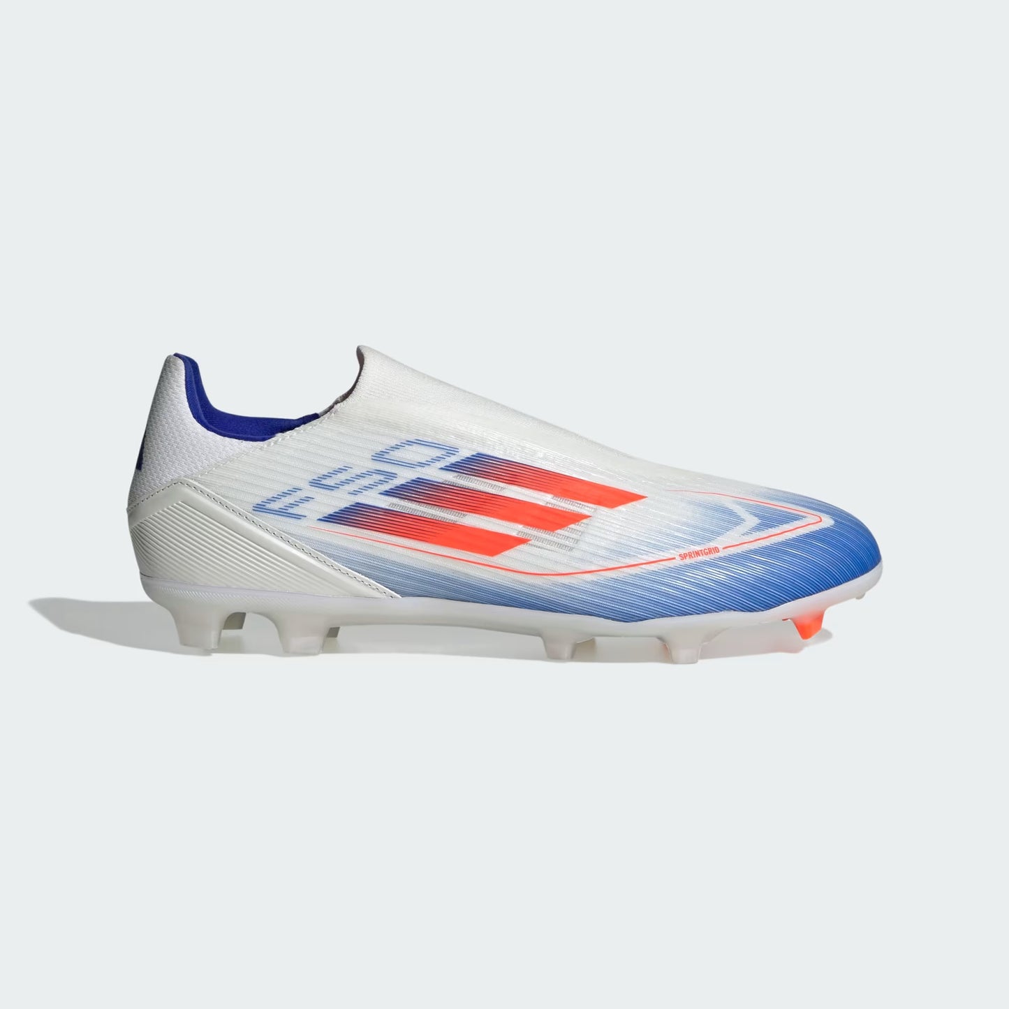 F50 LEAGUE LACELESS FG/MG [Cloud White / Solar Red / Lucid Blue]