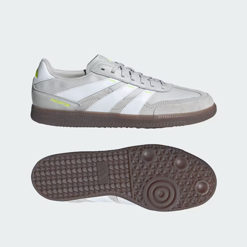 adidas Predator Freestyle IN [Grey/White/Solar Yellow]