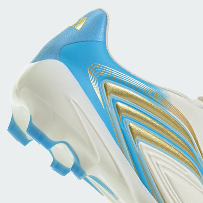 Adidas Junior F50 Messi League Laceless FG [Ivory/Ice Blue]