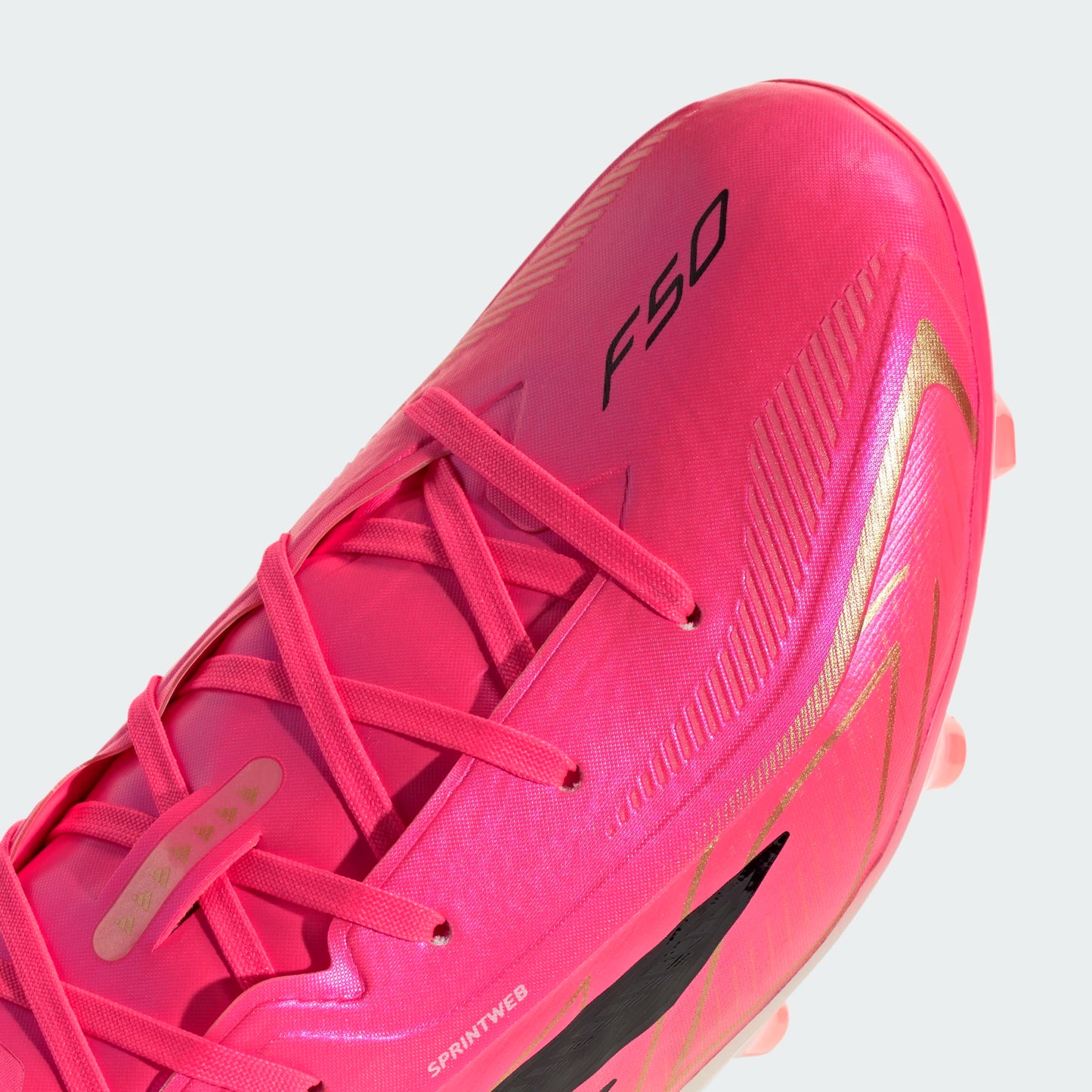 Adidas Junior F50 Hyperfast Elite FG [Soltur/Black/Gold]