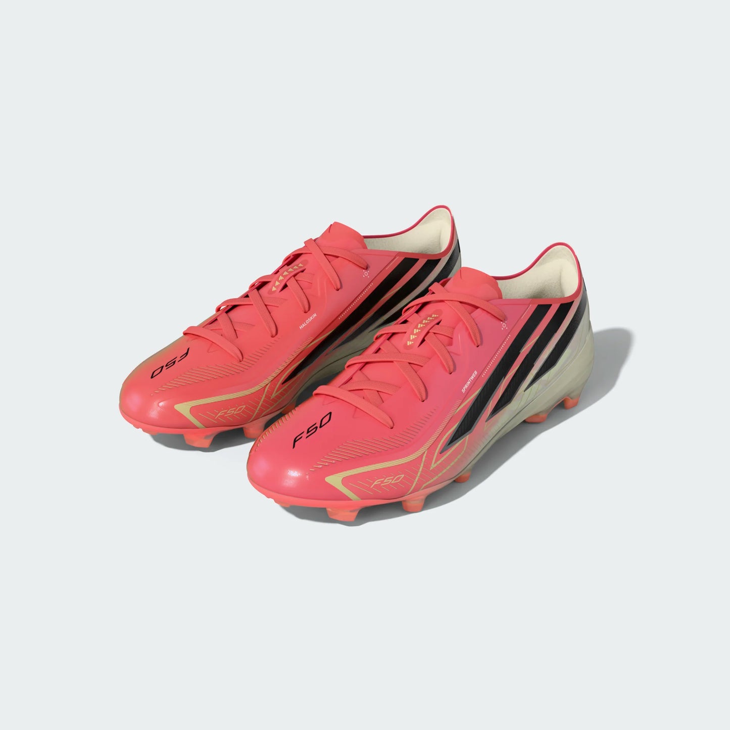 Adidas Junior F50 Hyperfast Elite FG [Soltur/Black/Gold]