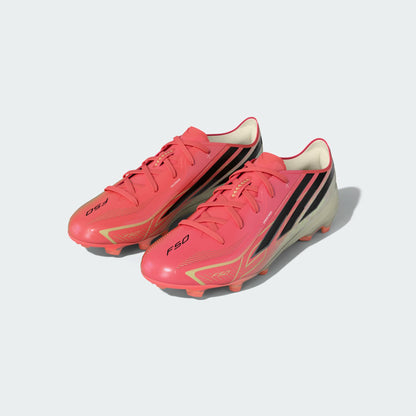 Adidas Junior F50 Hyperfast Elite FG [Soltur/Black/Gold]