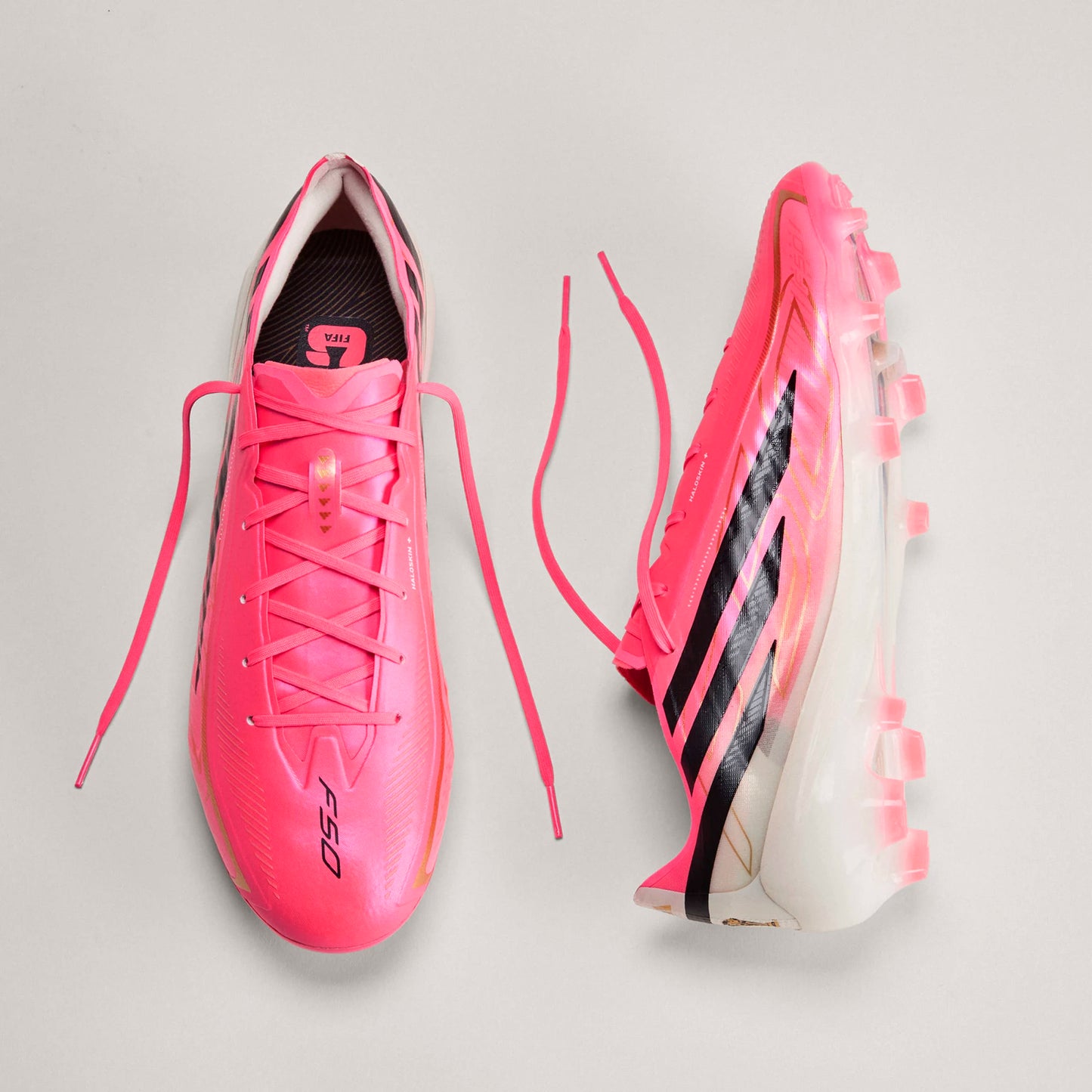Adidas F50 Hyperfast Pro FG [Soltur/Black/Gold]